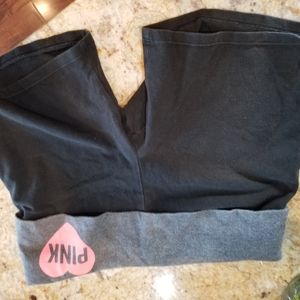 Large Victoria Secret PINK yoga shorts